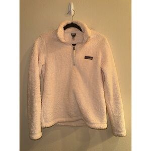 Patagonia Blush Pink‎ Quarter Zip Pullover Women’s Size Small
